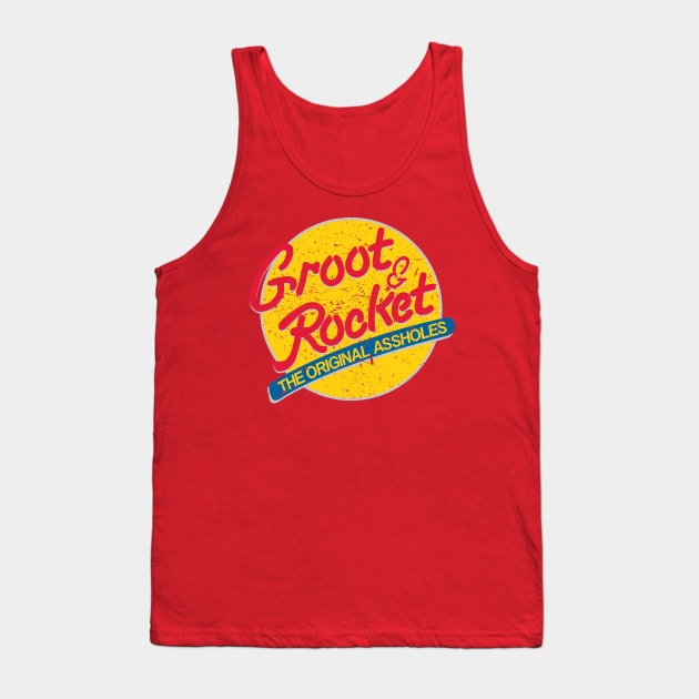 Groot & Rocket TOA Tank Top by Azzazzyn